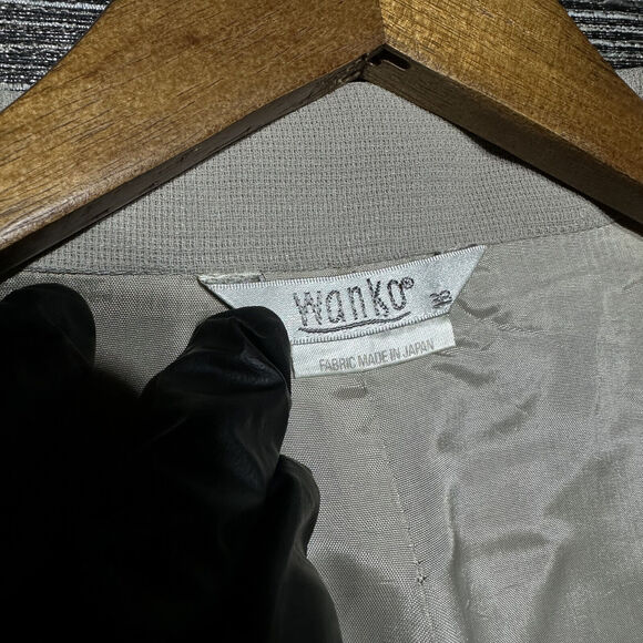 Wanko Made in Japan Blazer Women's L Gray - Picture 2 of 16